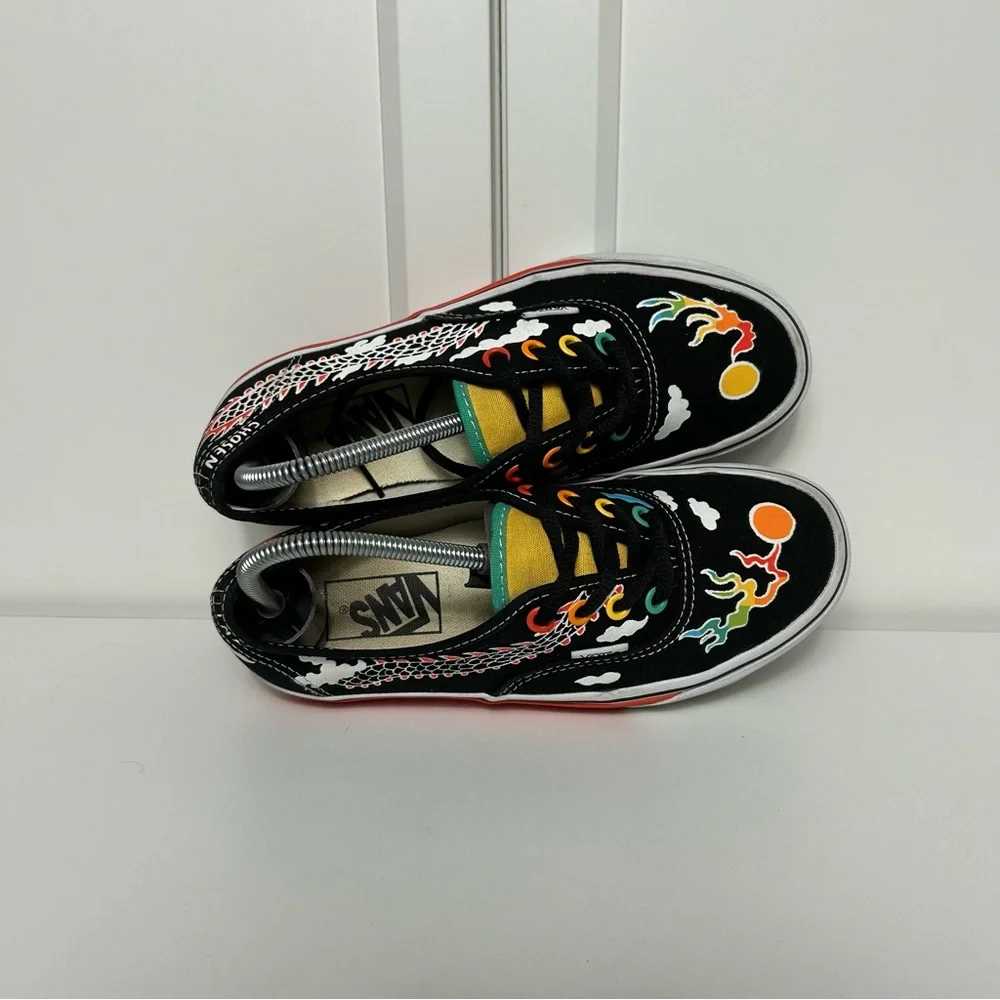 Vans era kaitlin Chan gallery dragon Black and Red Sneakers - Picture 6 of 8